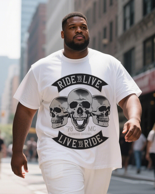 Road-Rage Men's Plus Size Short Sleeve T-Shirt