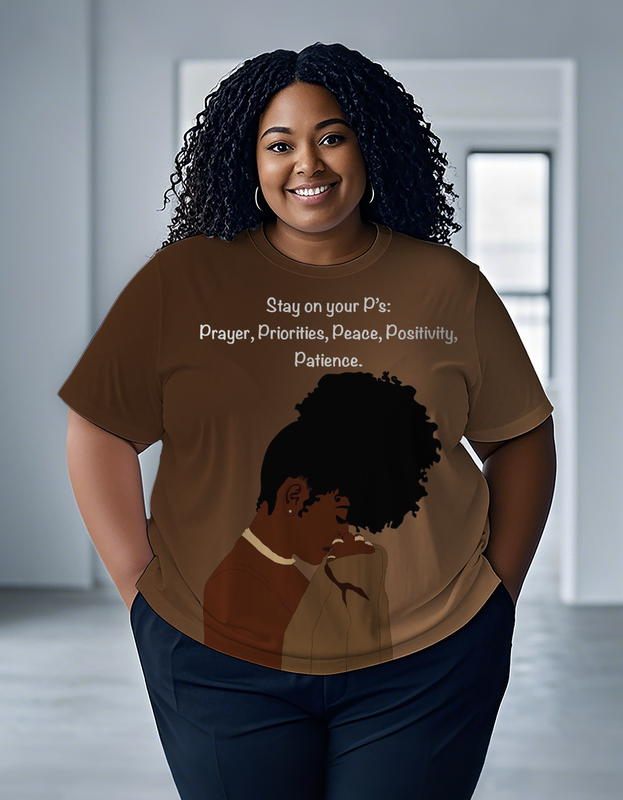 Stay On Your P's Women's Plus Size T-shirts