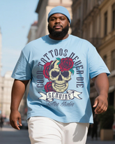 Tattoo-Maste Men's Plus Size Short Sleeve T-Shirt
