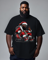 The Neighborhood Santa Men's Plus Size Short Sleeve T-Shirt