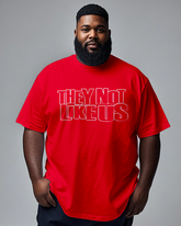 They Not Like Us - Greek Edition Men's Plus Size Short Sleeve T-Shirt