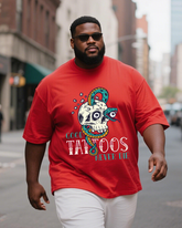 Urban-Ink Men's Plus Size Short Sleeve T-Shirt
