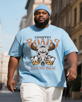 Western-Whiskey Men's Plus Size Short Sleeve T-Shirt