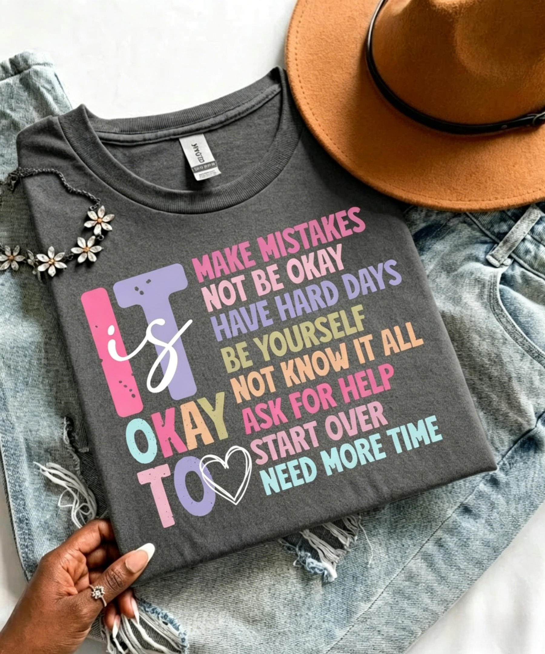 It's Okay To...(Distressed Design)