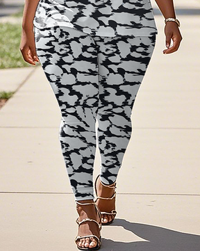 Women's Leopard print T-Shirt & Pants