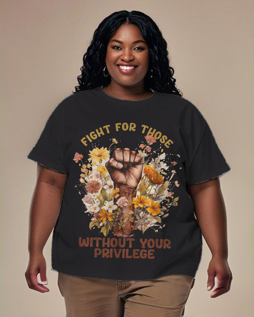 inspiring Women's Plus Size T-shirts