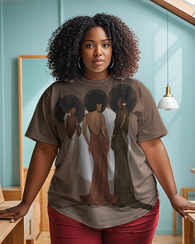 sibling Women's Plus Size T-shirts