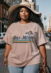 the Gulf of Mexico Women's Plus Size T-shirts