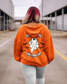 Women's Plus Spook Around And Find Out Hoodie