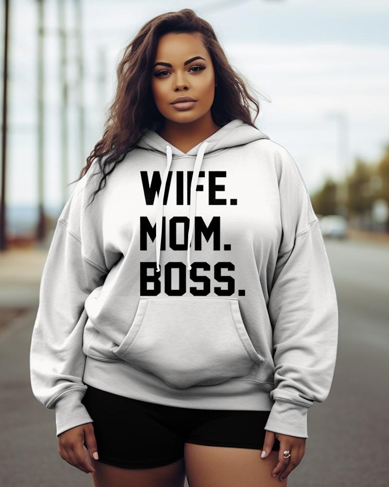 Women's Plus Yes Im Cold Hoodie