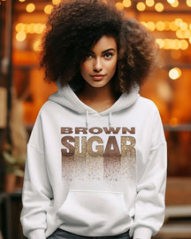 Women's Plus Size Brown Sugar Long Sleeve Hoodie